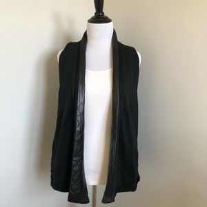 NWT - Nordstrom leather lined vest